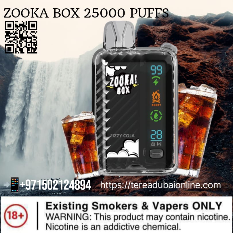 ZOOKA BOX - 25000 Puffs Disposable Vape in Dubai UAE