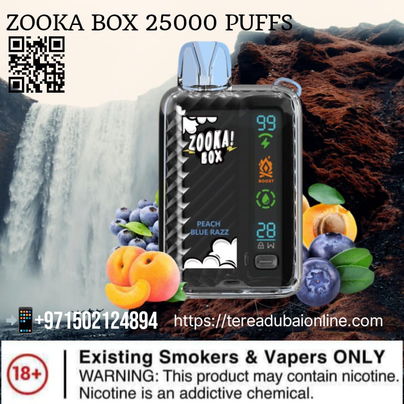 ZOOKA BOX - 25000 Puffs Disposable Vape in Dubai UAE