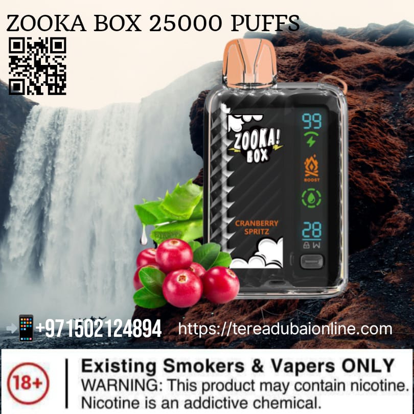 ZOOKA BOX - 25000 Puffs Disposable Vape in Dubai UAE