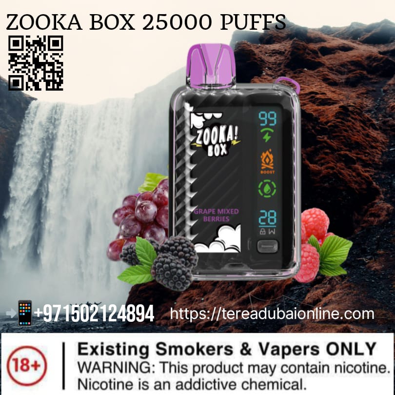 ZOOKA BOX - 25000 Puffs Disposable Vape in Dubai UAE