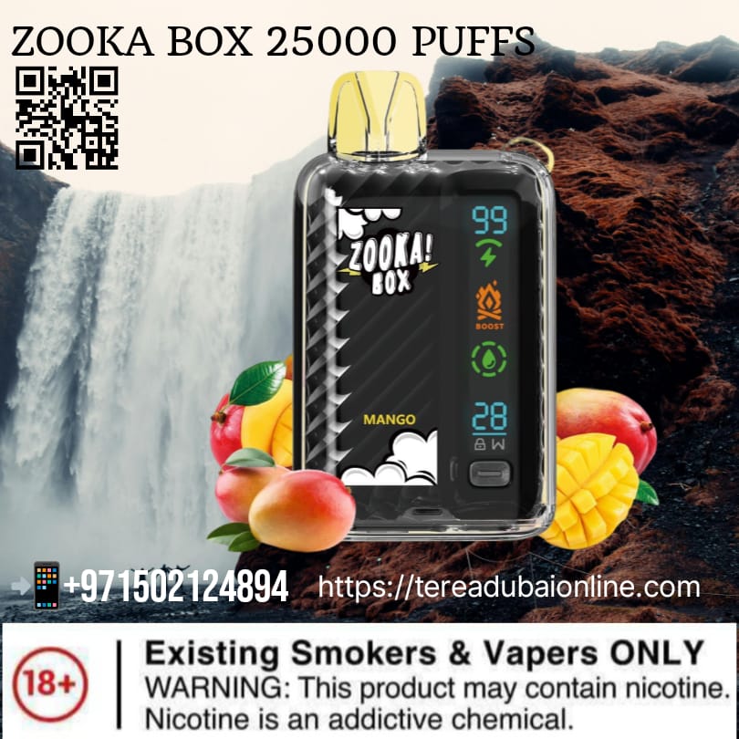 ZOOKA BOX - 25000 Puffs Disposable Vape in Dubai UAE