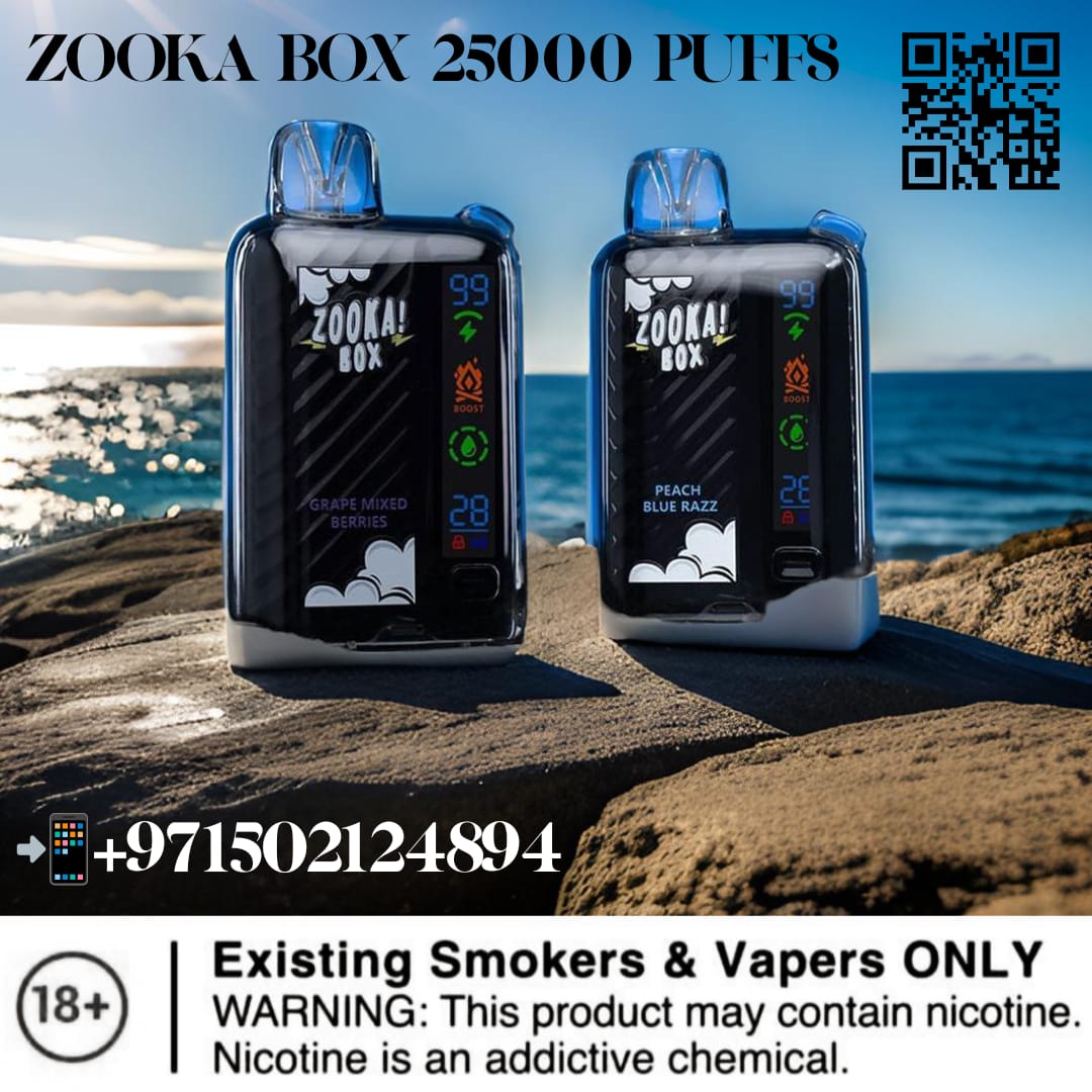 ZOOKA BOX - 25000 Puffs Disposable Vape in Dubai UAE