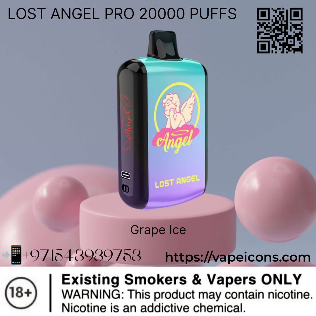 LOST ANGEL Pro Max Disposable Vape 20k Puffs 50MG in UAE