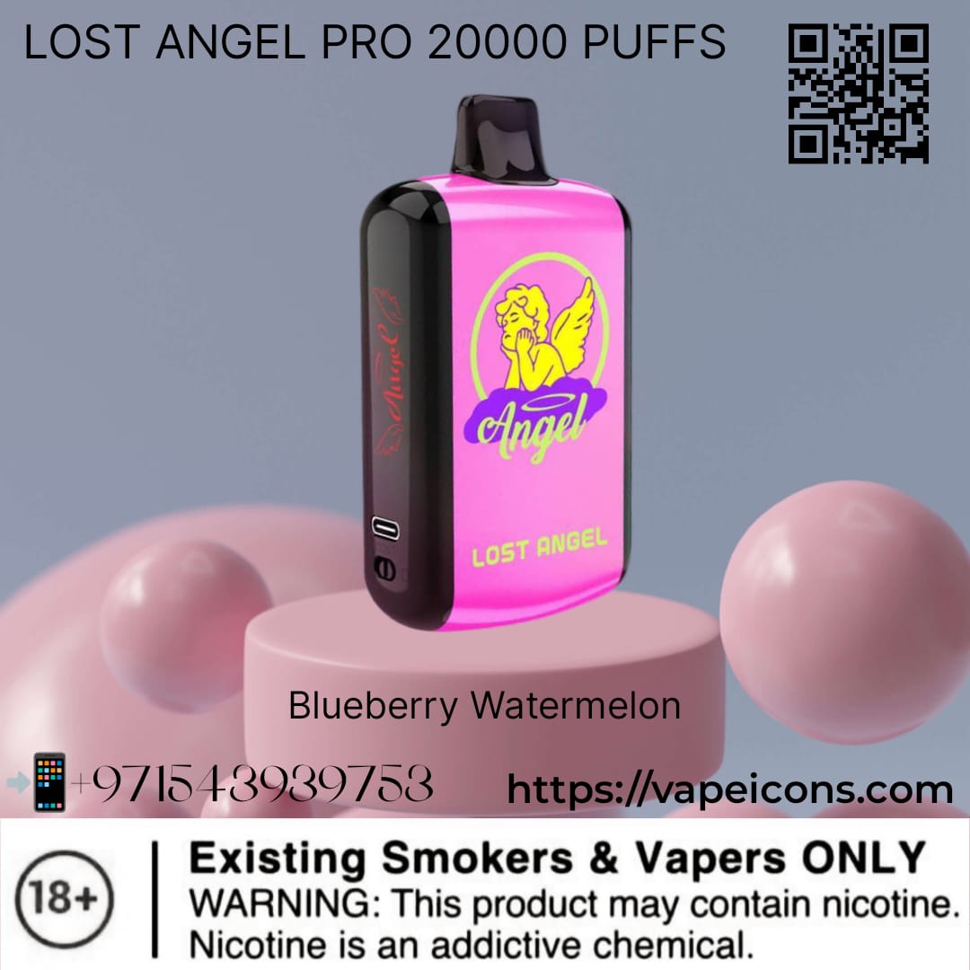 LOST ANGEL Pro Max Disposable Vape 20k Puffs 50MG in UAE