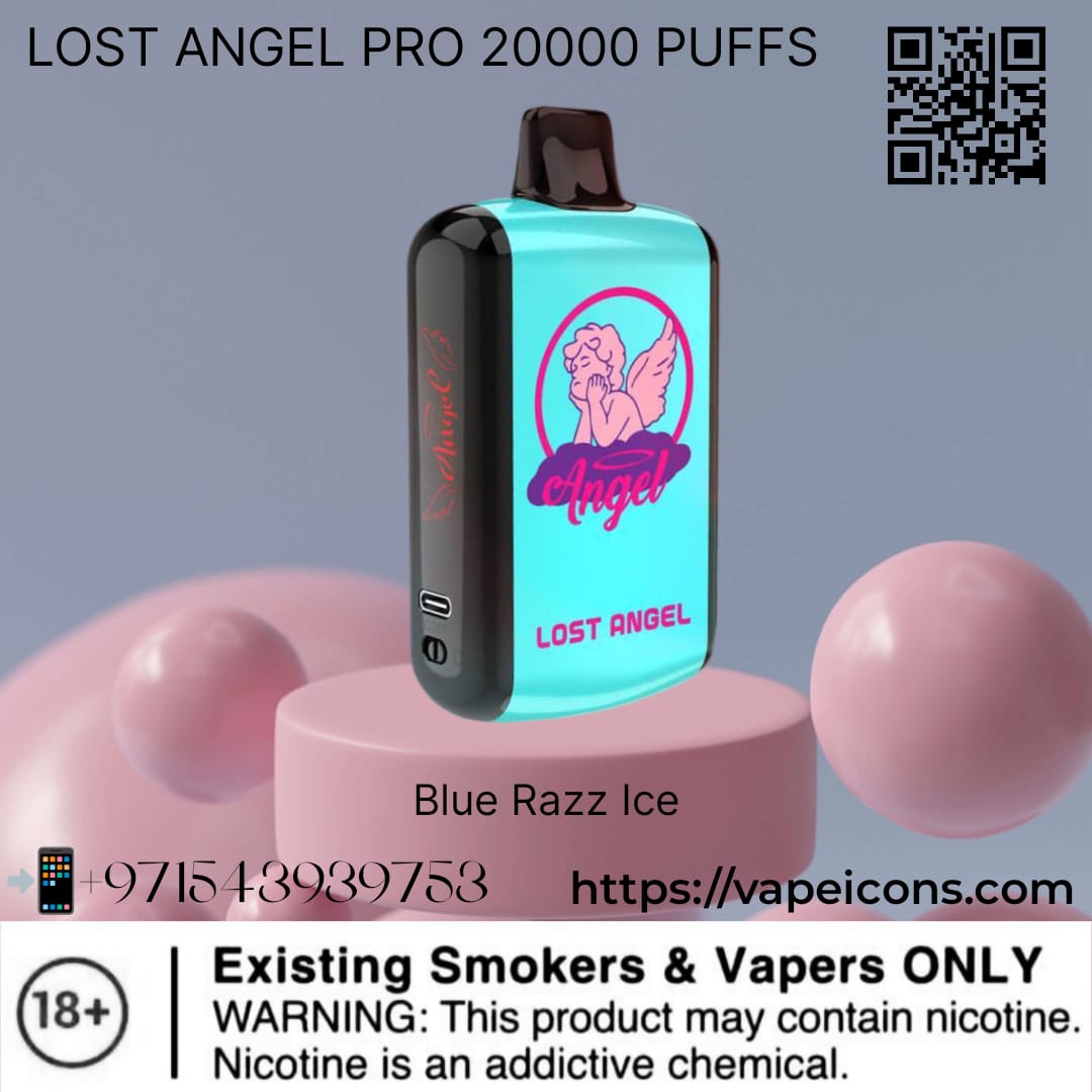 LOST ANGEL Pro Max Disposable Vape 20k Puffs 50MG in UAE