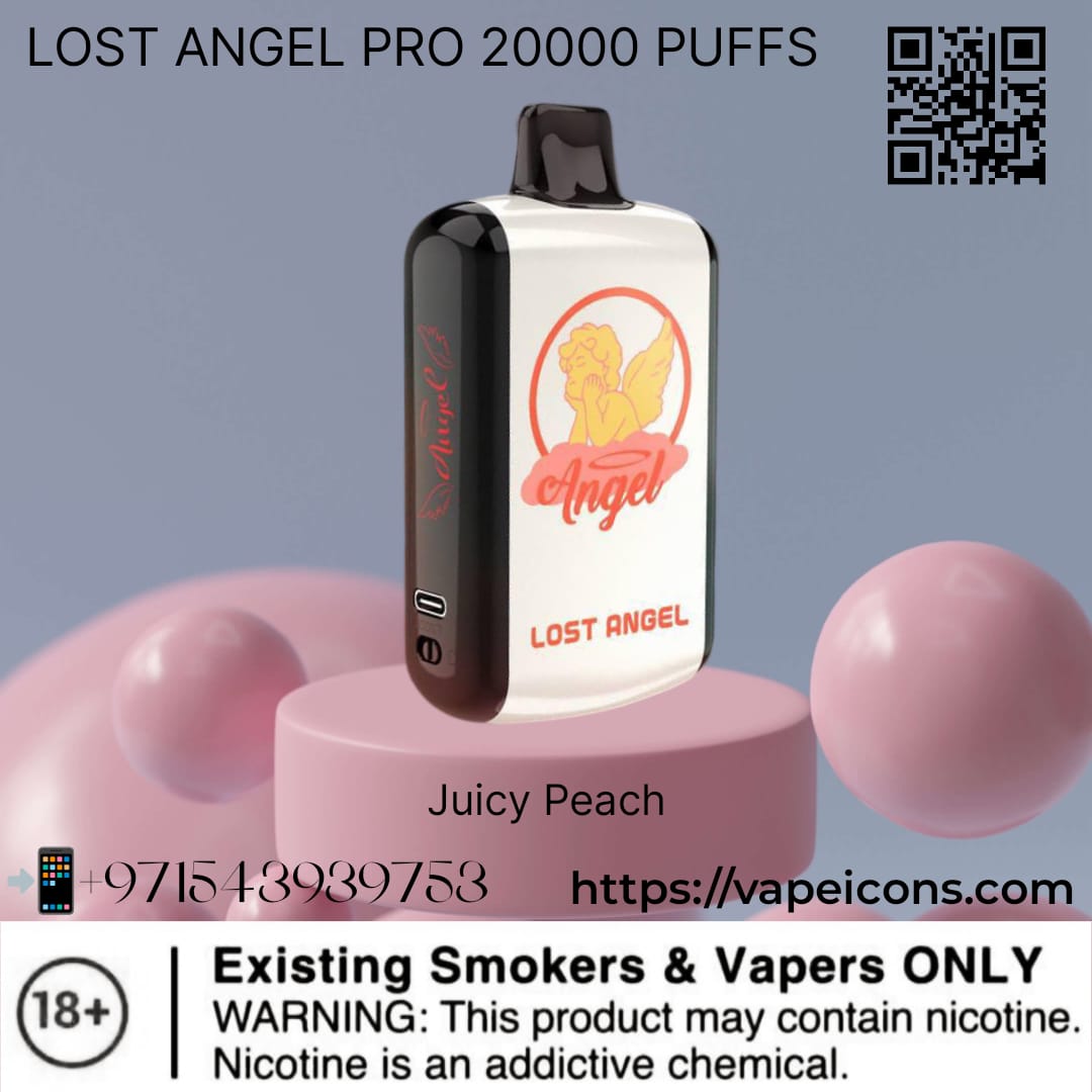 LOST ANGEL Pro Max Disposable Vape 20k Puffs 50MG in UAE