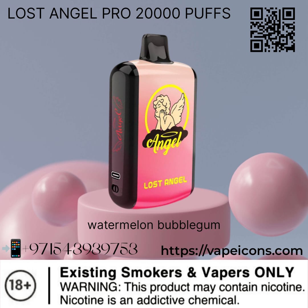 LOST ANGEL Pro Max Disposable Vape 20k Puffs 50MG in UAE