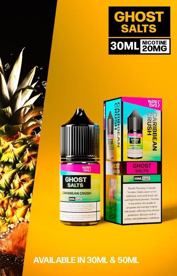 Vapes Bars Ghost Salt Nic 20mg – 30ml In UAE