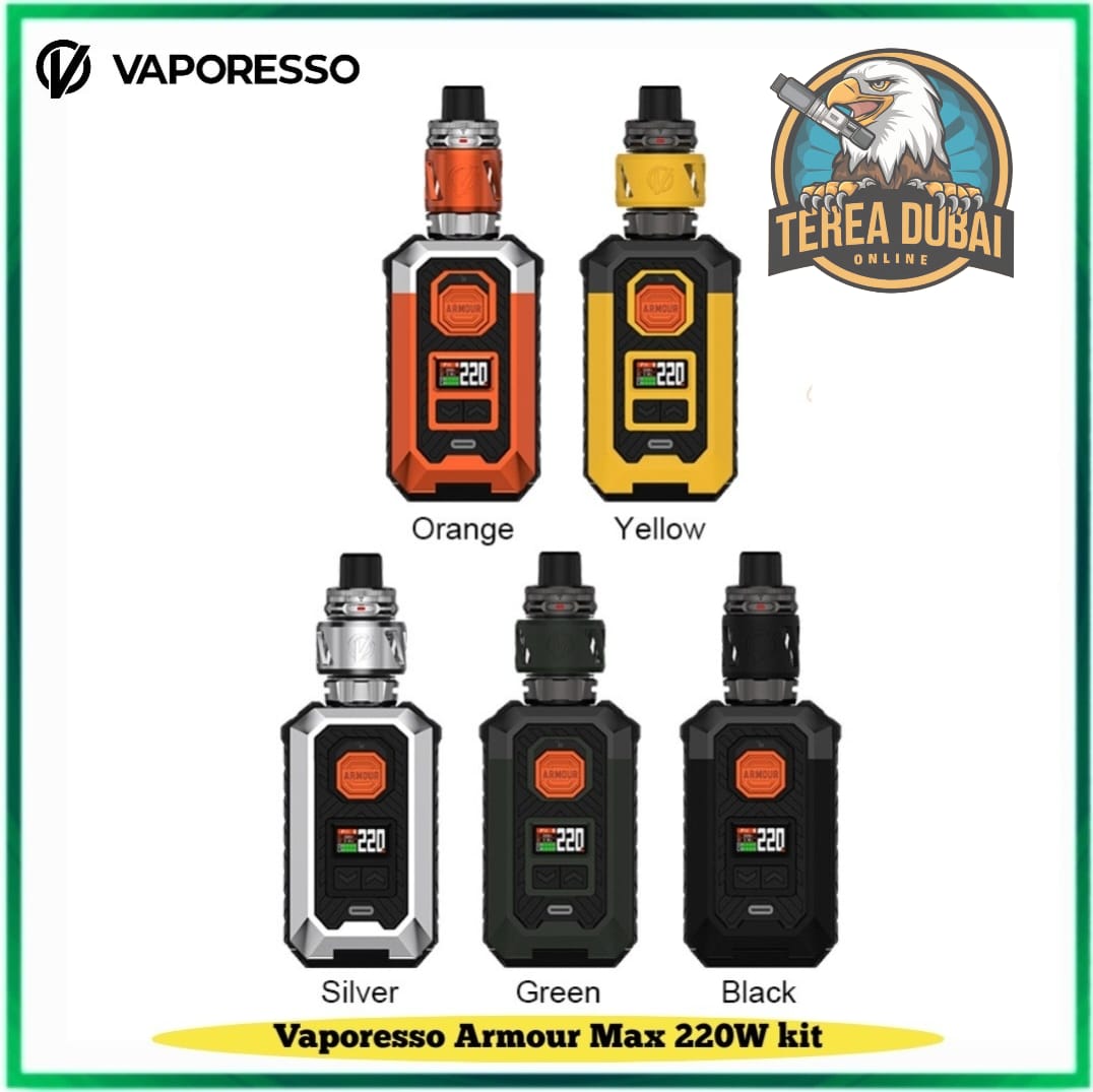 Vaporesso Armour Max 220W Vape Device Best in Dubai Terea dubai online Vaporesso Armour Max 220W Vape Device Best in Dubai Terea dubai online