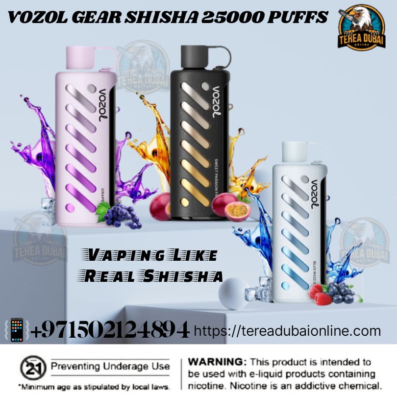 Vozol Gear Shisha 25000 Puffs Disposable Vape in UAE