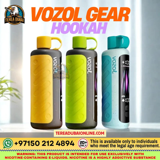 VOZOL Gear Hookah 40000 Puffs 5mg Disposable Vape in Dubai
