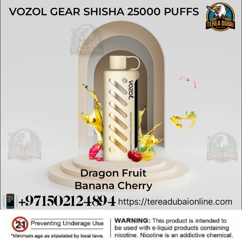 Vozol Gear Shisha 25000 Puffs Disposable Vape in UAE