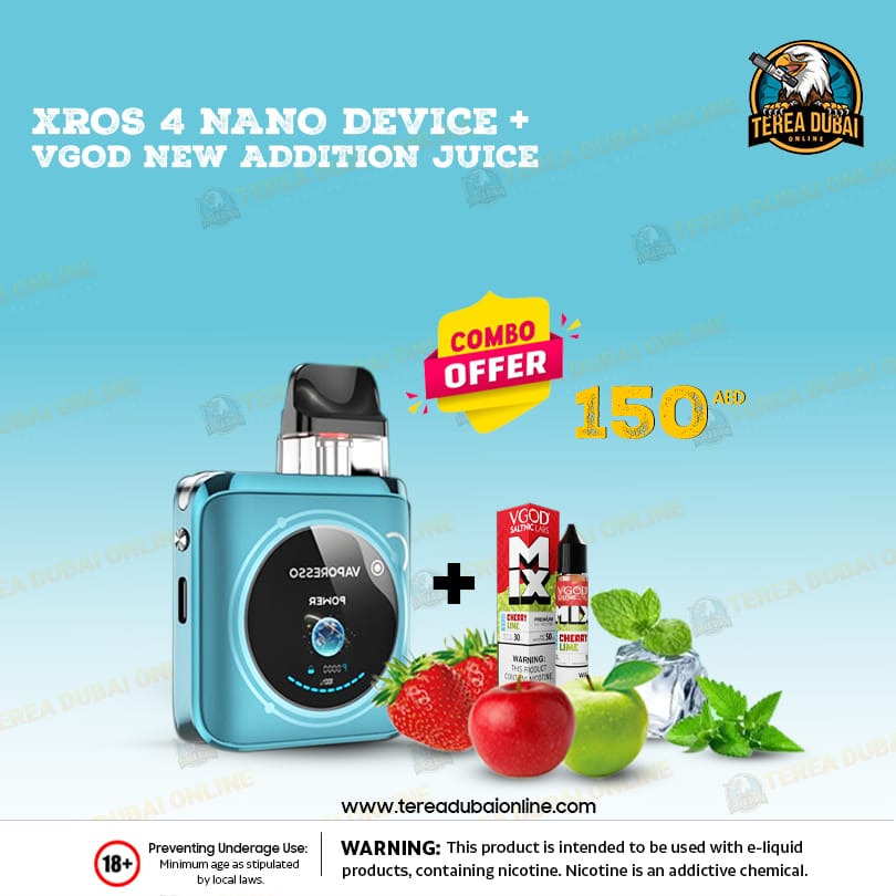 Big Offer! Xros 4 Nano Device with VGOD E-Juice Free